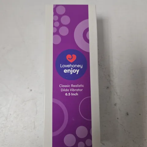 LOVEHONEY ENJOY CLASSIC REALISTIC DILDO VIBRATOR 6.5 INCH