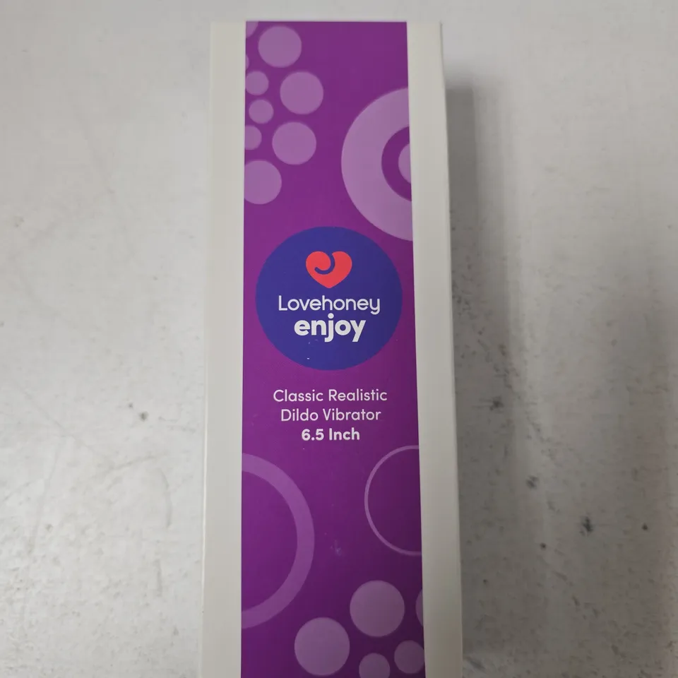 LOVEHONEY ENJOY CLASSIC REALISTIC DILDO VIBRATOR 6.5 INCH