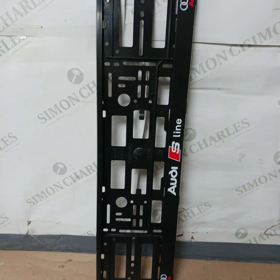AUDI S LINE PLATE HOLDER 