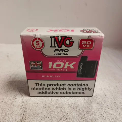 BOXED AND SEALED IVG SMART MAX 5PC REFILL SET (HUD BLAST)