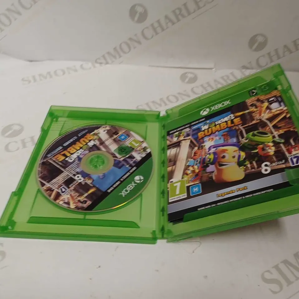 XBOX SERIES X . XBOX ONE WORMS RUMBLE FULLY LOADED EDITION