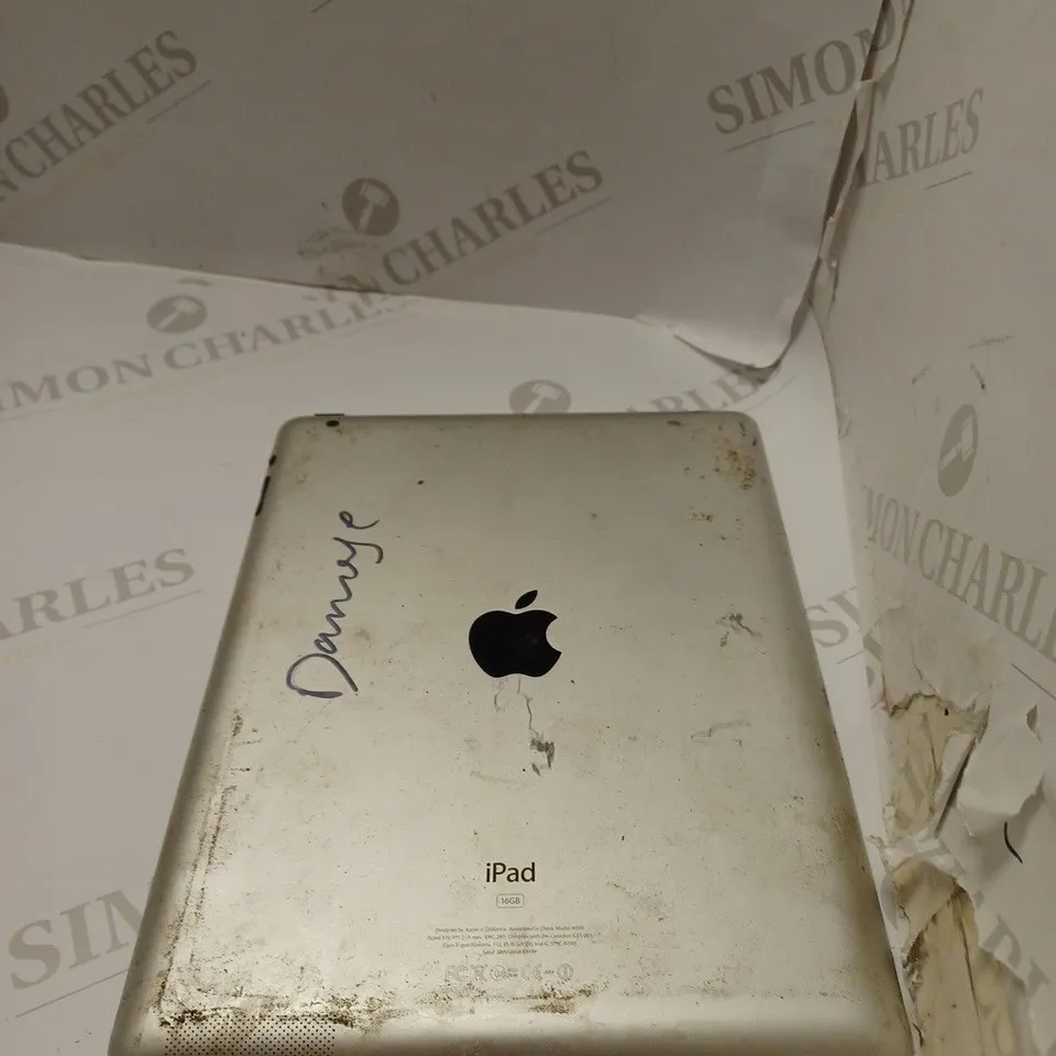 APPLE IPAD 16GB MODEL A1395