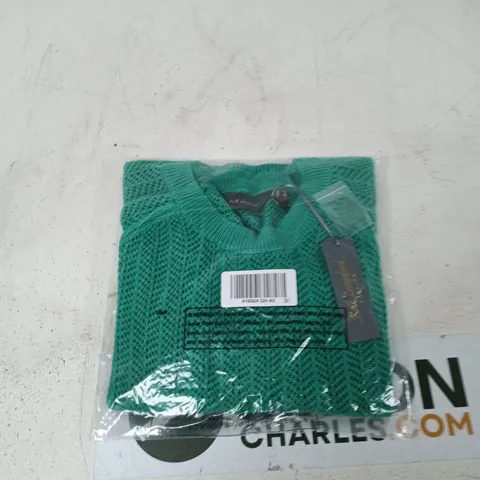 RUTH LANGSFORD FASHION GREEN KNITTED JUMPER β WOMEN'S S