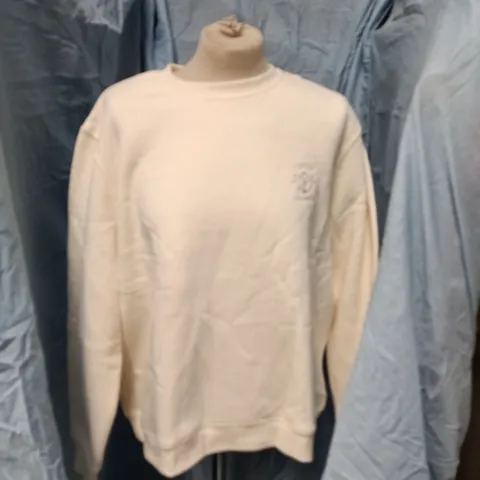 CREW CLOTHING SUPERSOFT SWEATSHIRT β MARSHMALLOW, UK SIZE 16