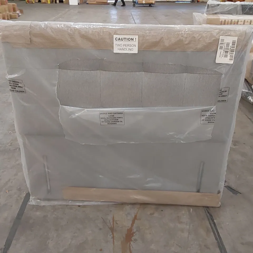 BAGGED DESIGNER 150cm AUSTIN FABRIC UPHOLSTERED HEADBOARD 