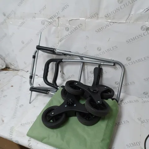 LOCK 'N LOCK INSULATED SHOPPING TROLLEY CART GREEN