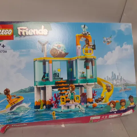 BOXED LEGO FRIENDS 41736 SEA RESCUE CENTRE