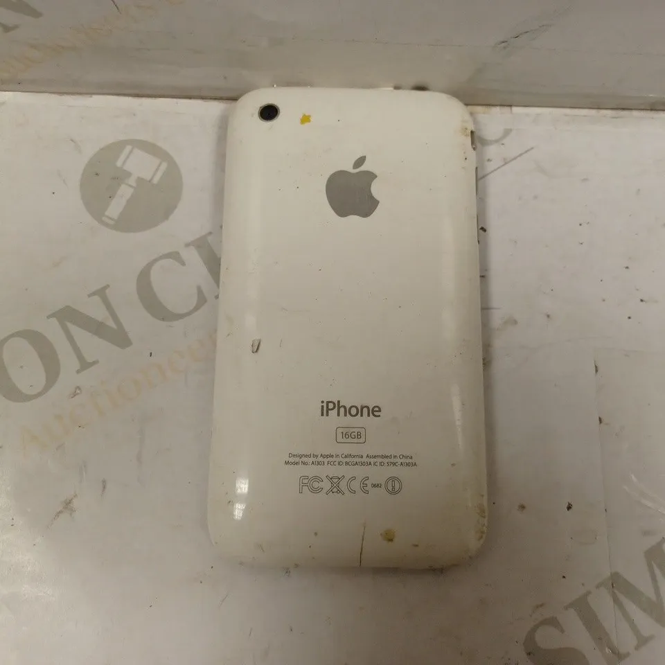 APPLE IPHONE 3GS - WHITE 32GB