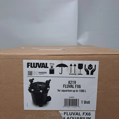 BOXED FLUVAL FX6 AQUARIUM FILTER 1500 LITRES