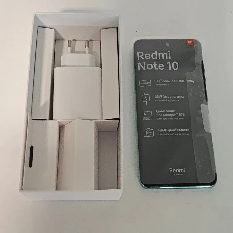 BOXED REDMI NOTE 10 4/64GB IN LAKE GREEN