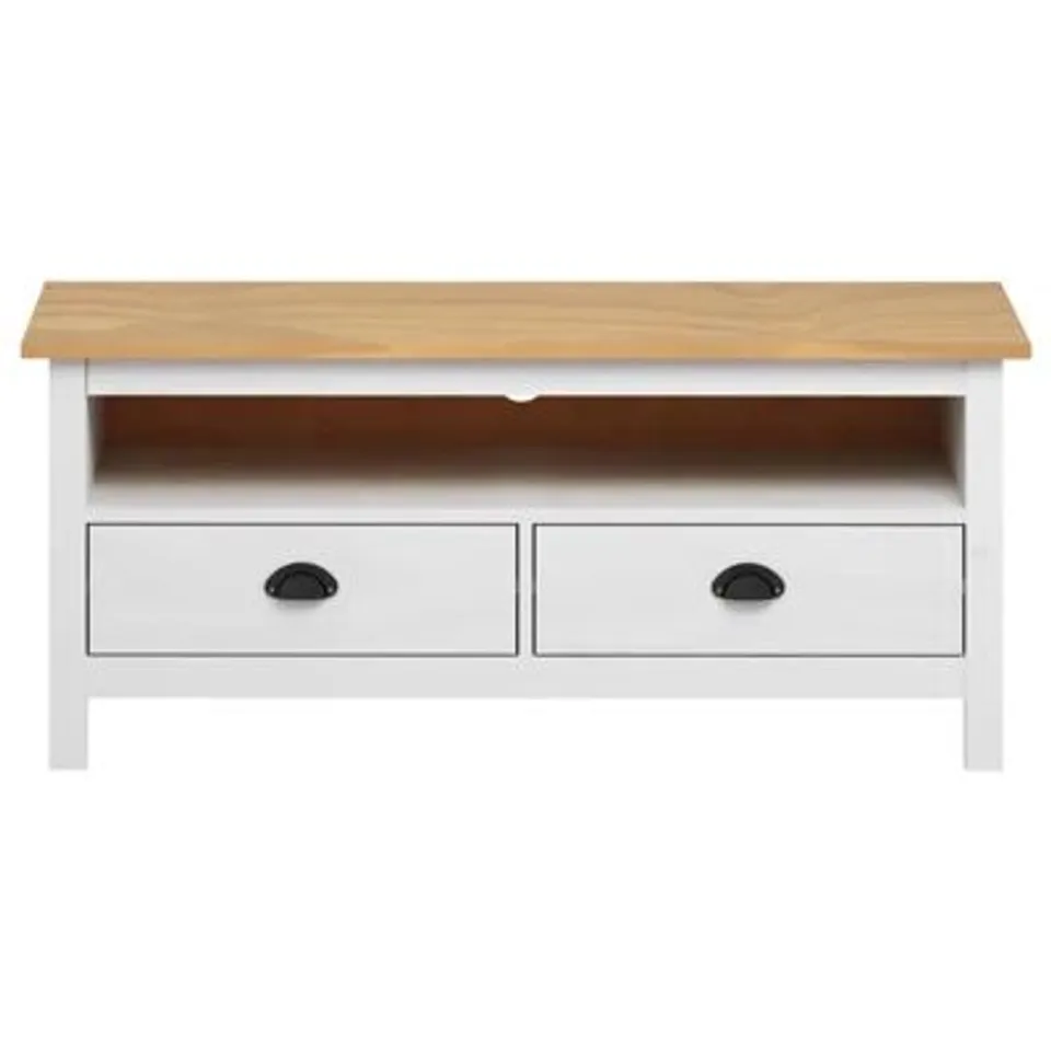 BOXED MICKLE TV STAND FOR TV'S UP TO 43"