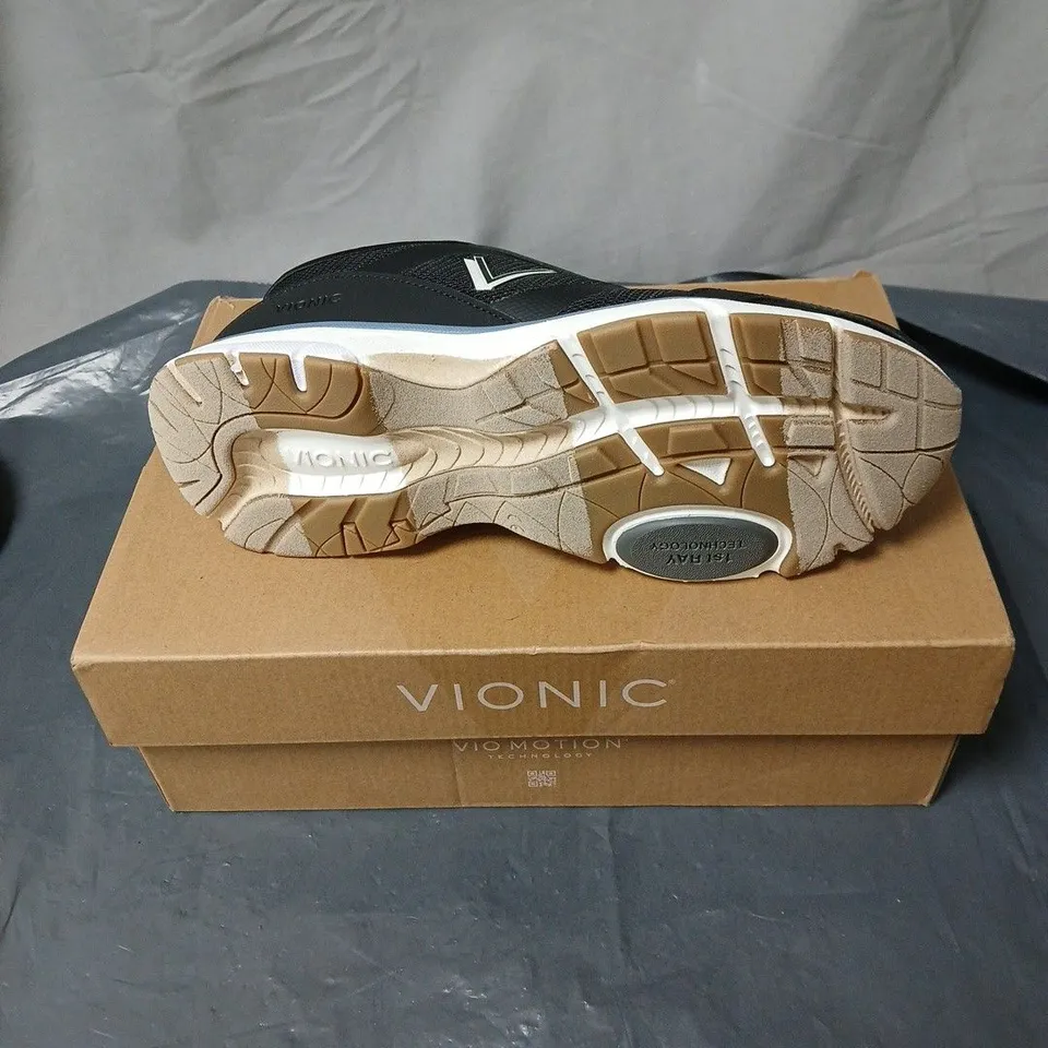 VIONIC DARCY TRAINER BLACK SIZE UK 7