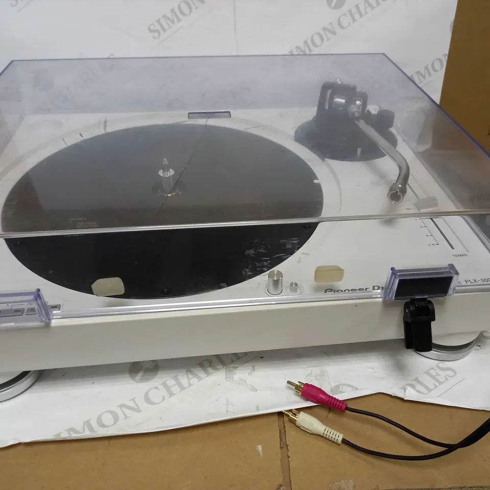 PIONEER DJ DIRECT DRIVE TURNTABLE PLX-500