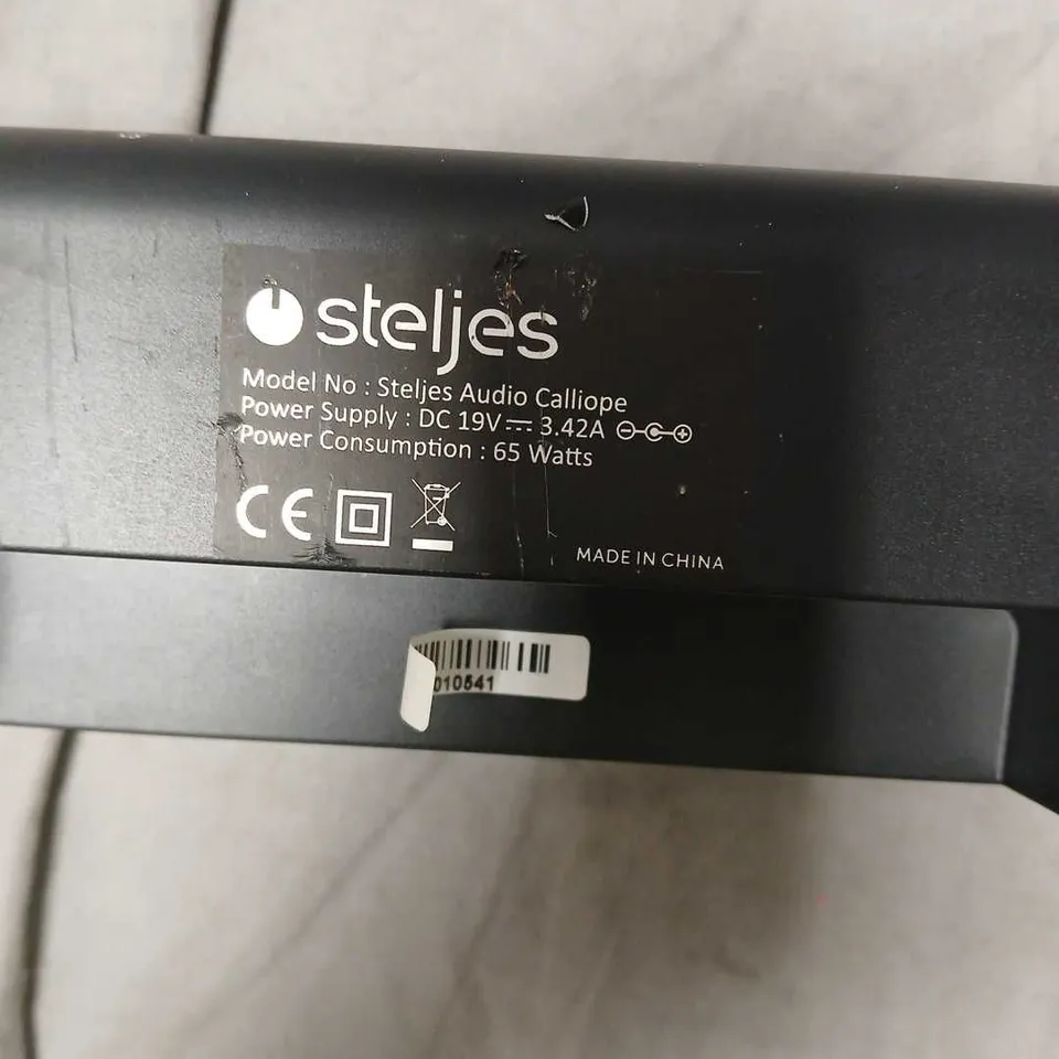 STELJES AUDIO CALLIOPE SOUNDBAR – BLACK 