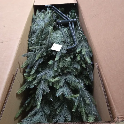 BOXED 7FT SHERWOOD REAL LOOK FULL TREE - COLLECTION ONLY 