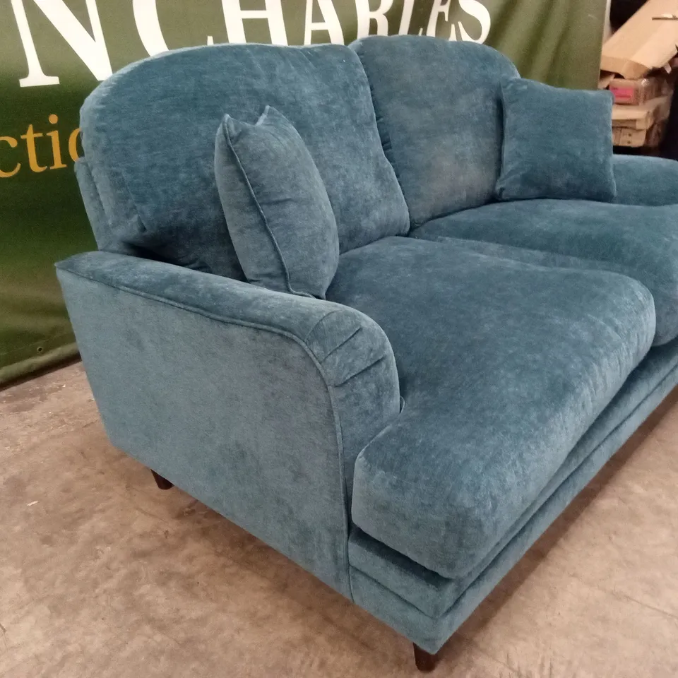 ADAKU 2 SEATER SOFA - TEAL