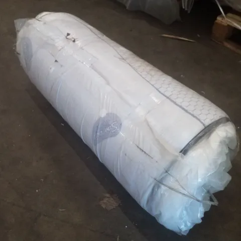 BAGGED ROLLED SAREER POCKET SPRUNG COOL BLUE 3FT SINGLE MATTRESS