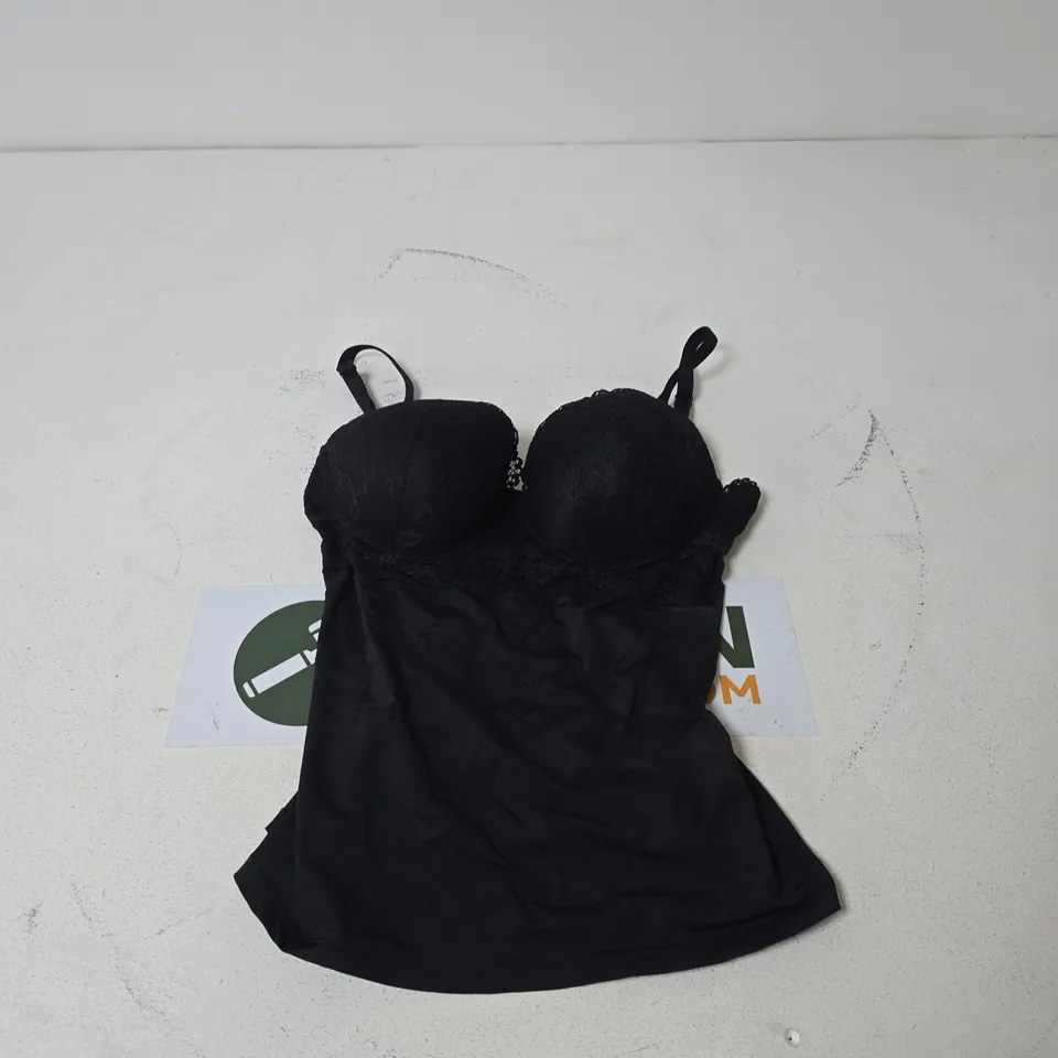 BODYFLIRT BLACK LACE UNDERWIRED BRA – WOMEN'S LINGERIE UK 32D