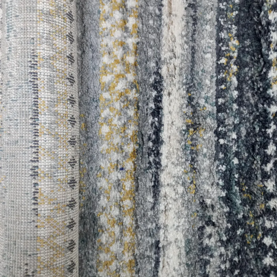 LONGWEAVE SNEED GREY RUG BALI DESIGN H565A 60 X 110CM 