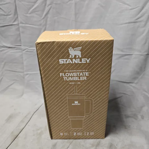 BOXED AND SEALED STANLEY THE QUENCHER H2.0 FLOWSTATE TUMBLER IN TWILIGHT (1.18L)