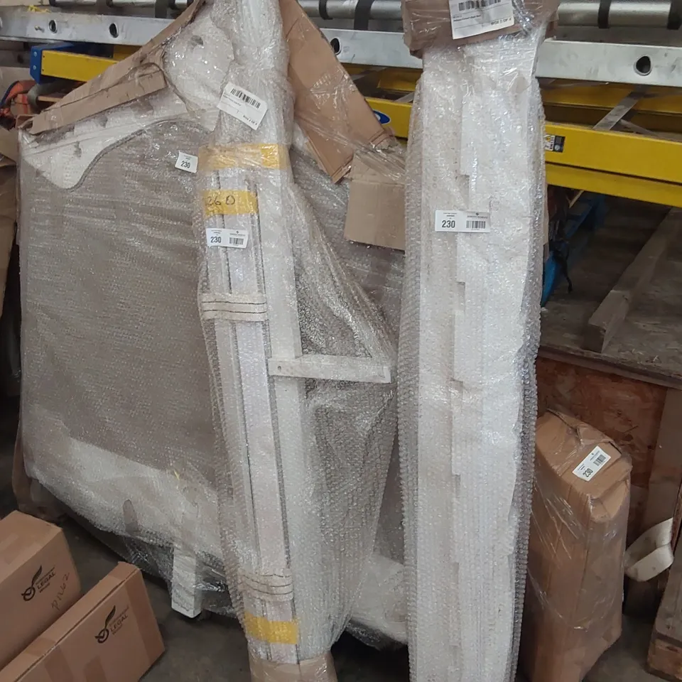 HOMESDIRECT DOUBLE BEDFRAME(4 PARTS)