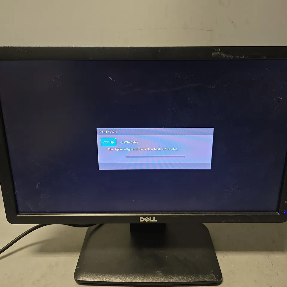 DELL E1912H BLACK MONITOR 