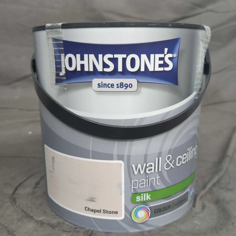 JOHNSTONE'S SILK WALL & CEILING PAINT – CHAPEL STONE - 2.5L