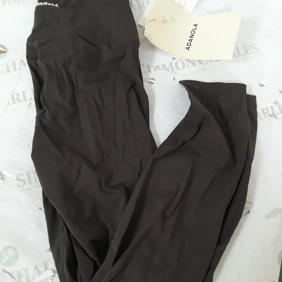 ADANOLA COFFEE ULTIMATE LEGGINGS - SIZE SMALL
