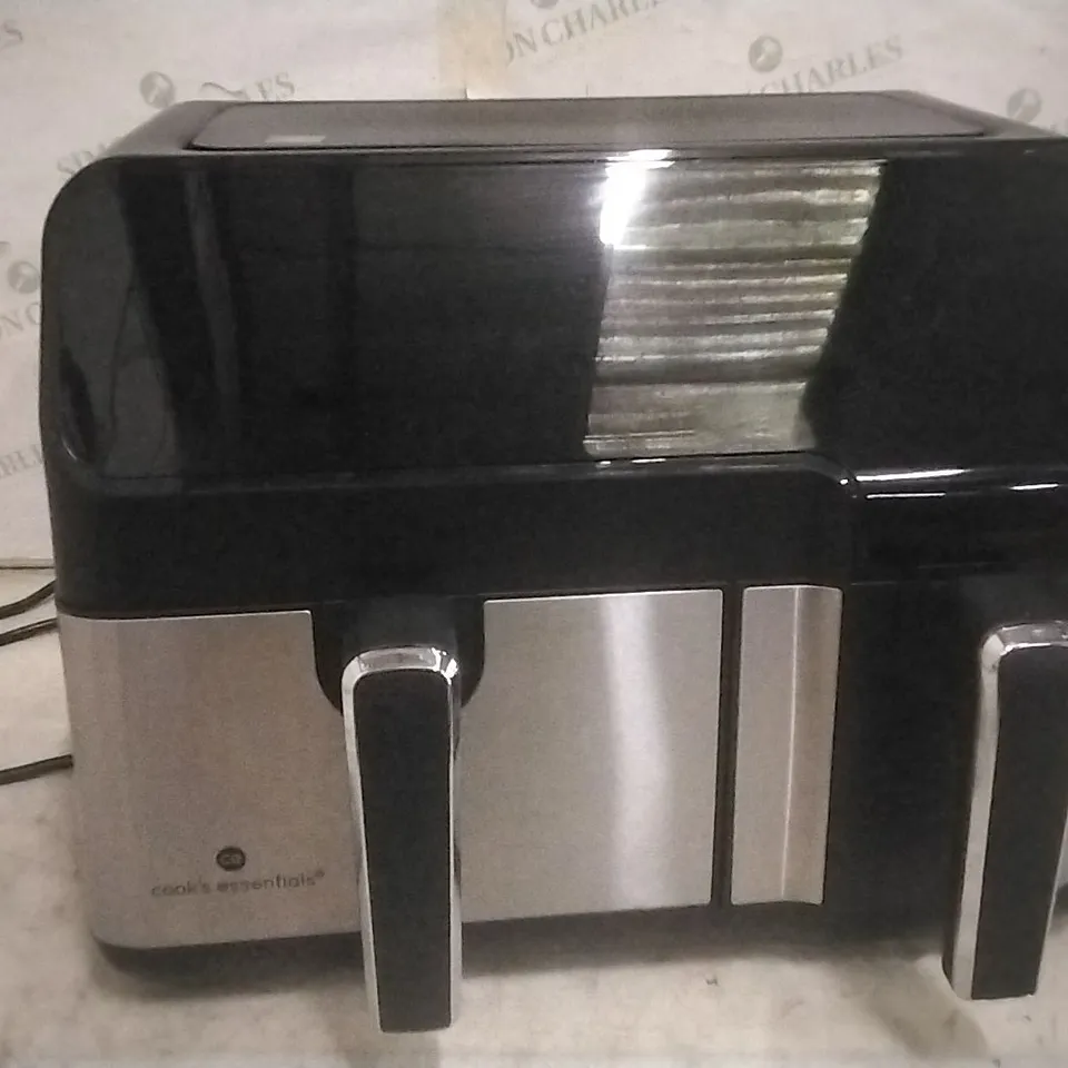 BOXED COOKS ESSENTIALS AIR FRYER BLACK