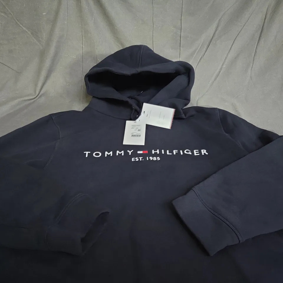 TOMMY HILFIGER CASUAL NAVY JUMPER - SIZE XXL