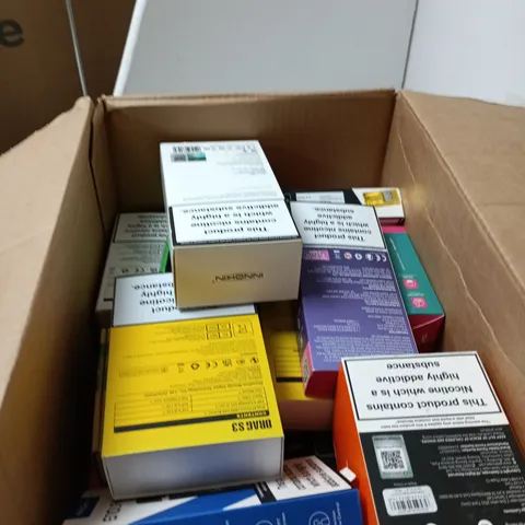 BOX OF APPROXIMATELY 20 ASSORTED ECIGS INCLUDING VOOPOO AND INNOKIN