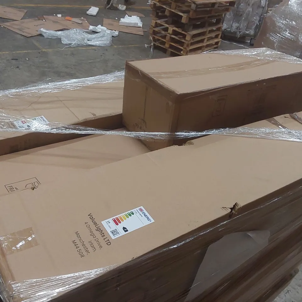 PALLET CONTAINING A VERY LARGE QUANTITY OF ASSORTED LIGHTING ITEMS