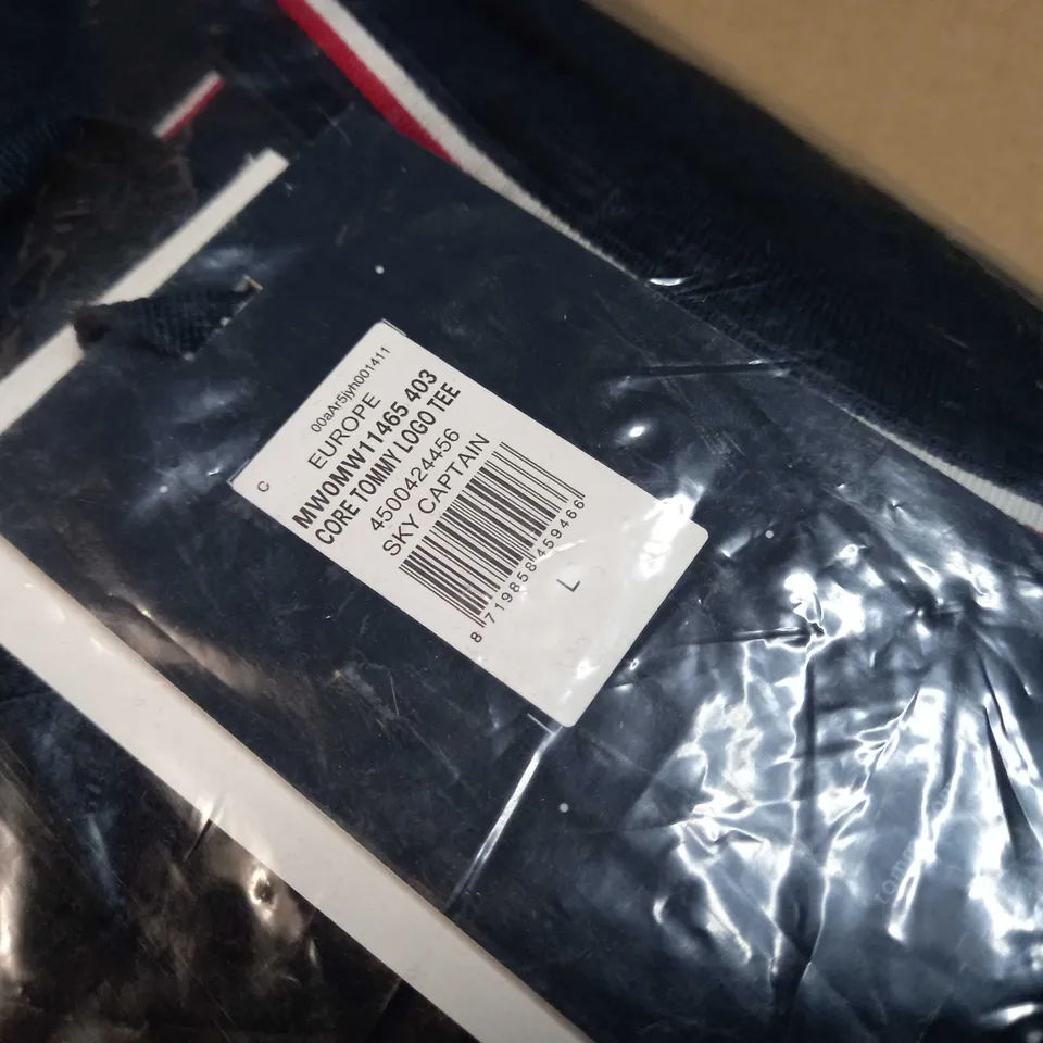 PACKAGED TOMMY HILFIGER LOGO TEE - LARGE