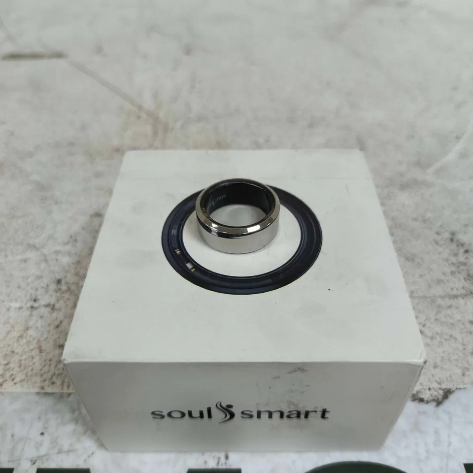 SOUL SMART SMART RING SIZE M-N SILVER BOXED 