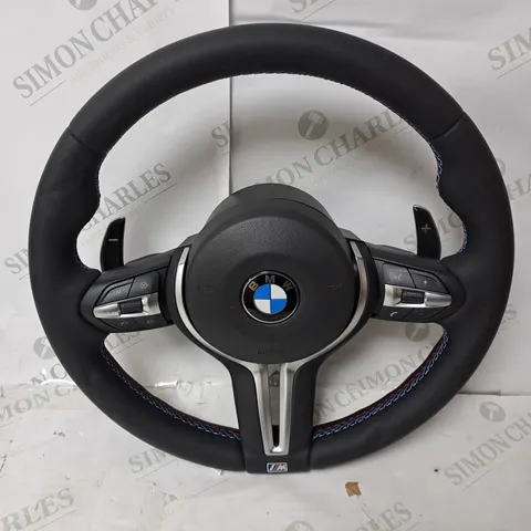 BMW M3 SPORT SERIES STEERING WHEEL WITH FULL BUTTON INTERFACE AND PADDLE SHIFT -15"