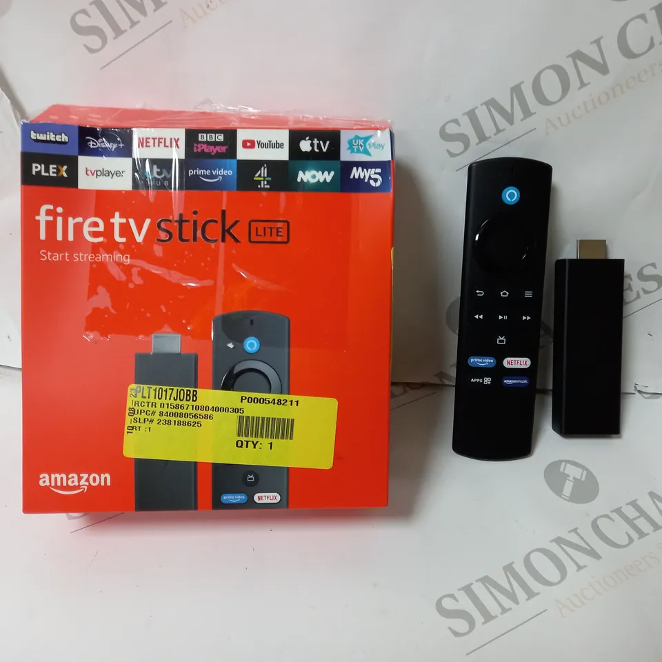 BOXED AMAZON FIRE TV STICK LITE