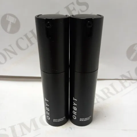 LOT OF 2 X 14ML ORBYT ANTI GRAVITY EYE SERUM