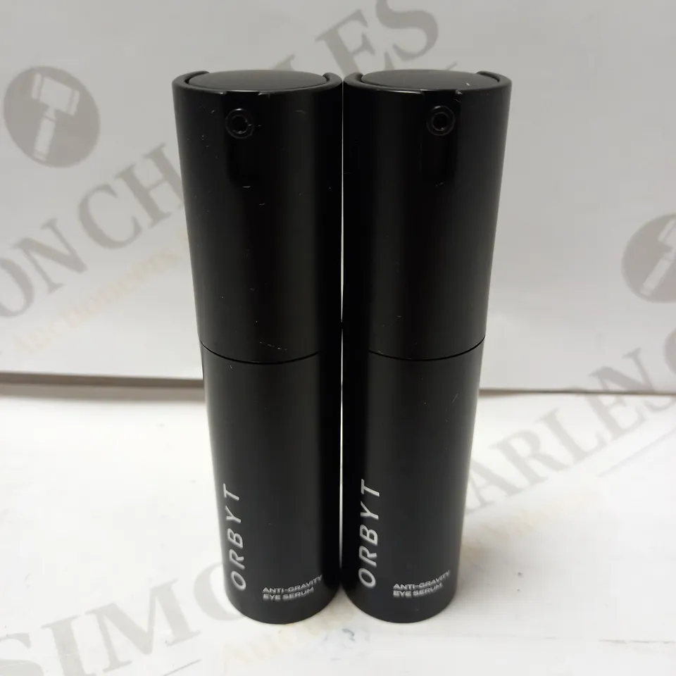 LOT OF 2 X 14ML ORBYT ANTI GRAVITY EYE SERUM
