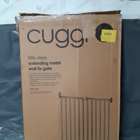 CUGGL LITTLE STEPS EXTENDING METAL WALL FIX GATE