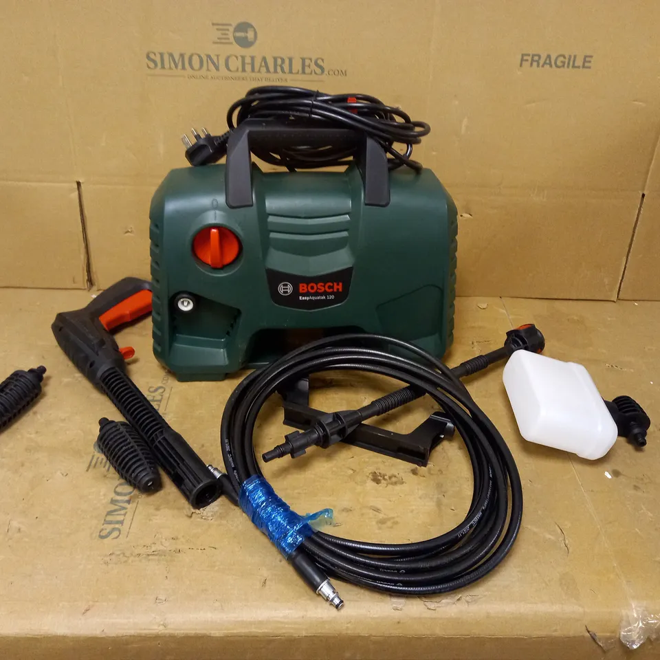 BOSCH EASY AQUATAK 120 BAR PRESSURE WASHER