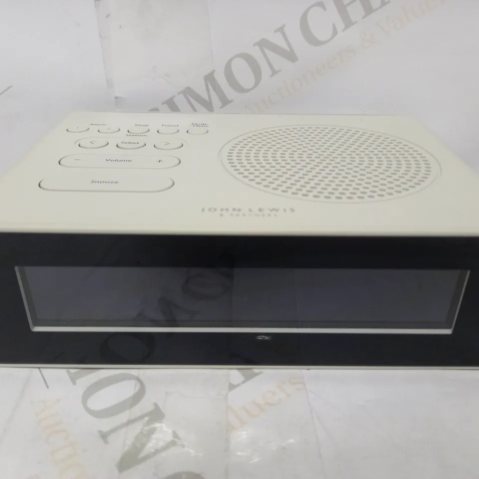 JOHN LEWIS SPECTRUM CLOCK RADIO