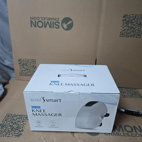 SOULSMART KNEE MASSAGER – 3D AIR COMPRESSION WITH HEAT THERAPY