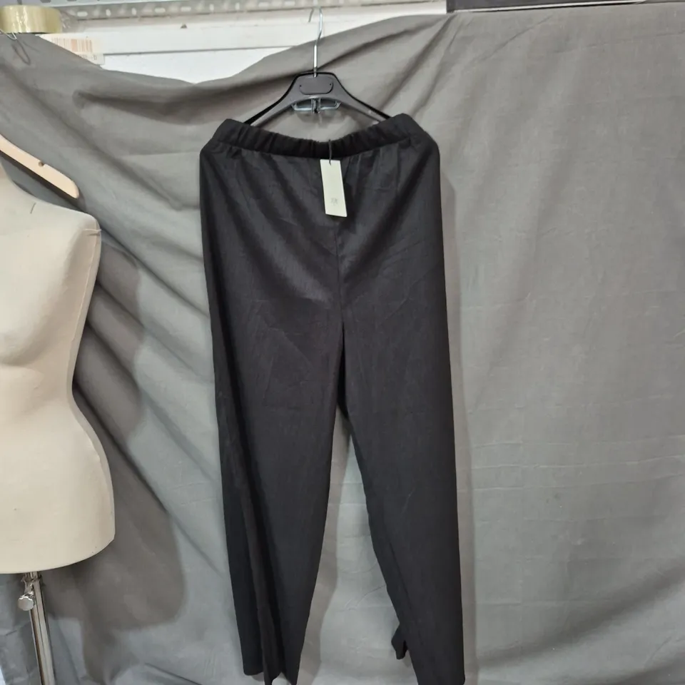 JDY DEBBIE WIDE PANT – BLACK – SIZE L/36 (UK 8 / EU 36) – JDY TALL