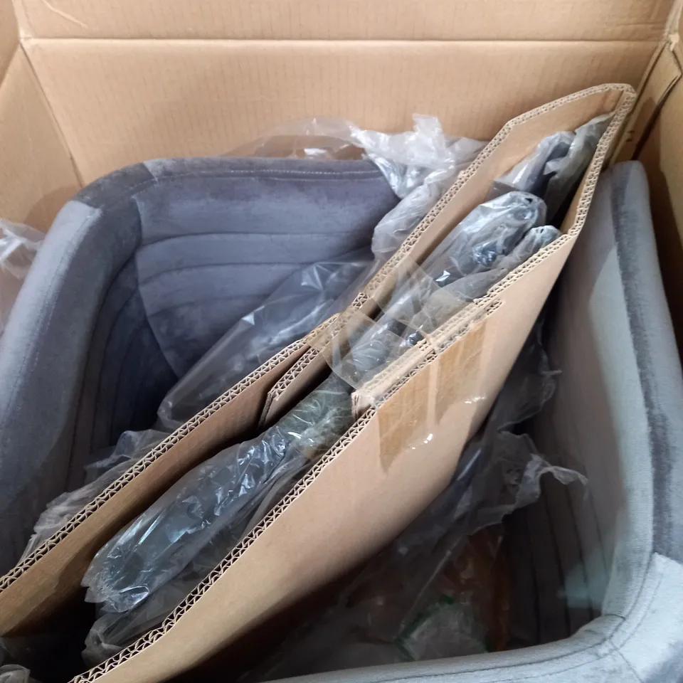 HEBEI NEWYOUNG FURNITURE PADDED GREY LIVING ROOM CHAIR	