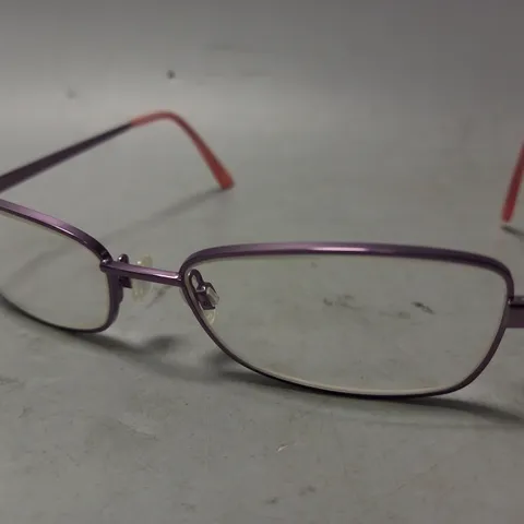 SPECSAVERS PRESCRIPTION SQUARED FRAME GLASSES IN PURPLE