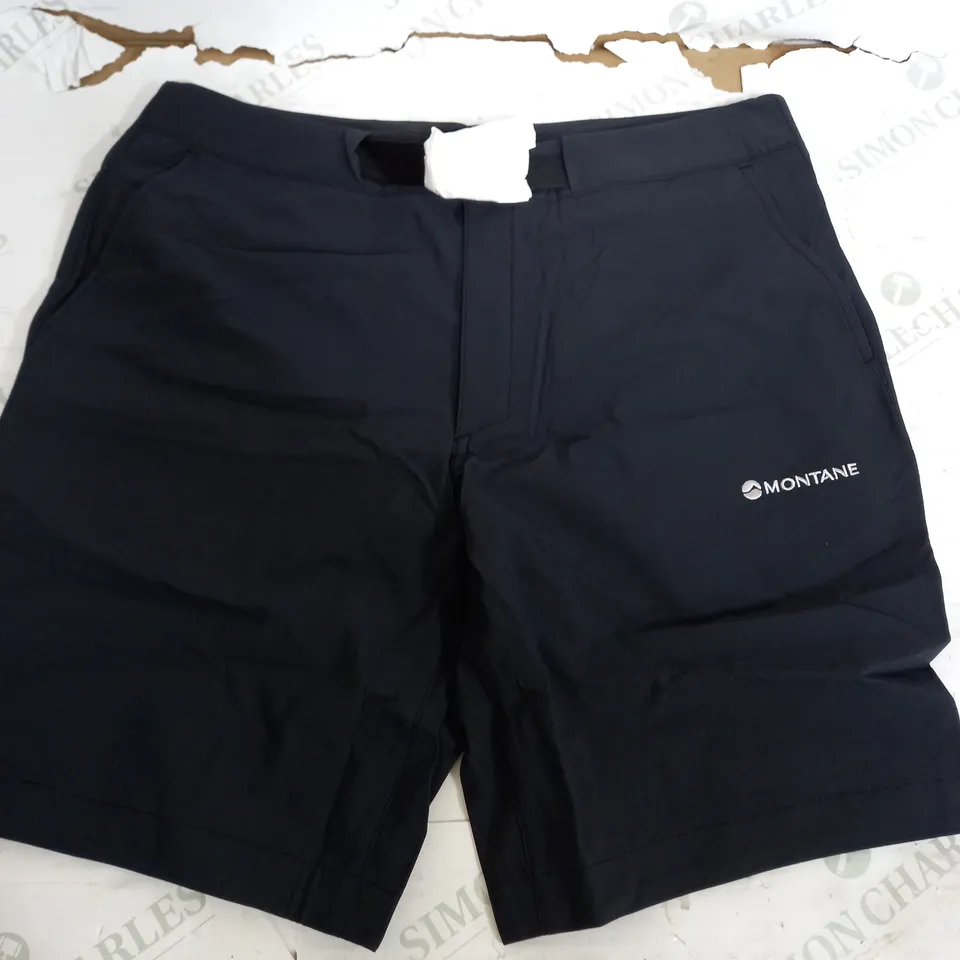MONTANE BLACK SHORTS - 32W