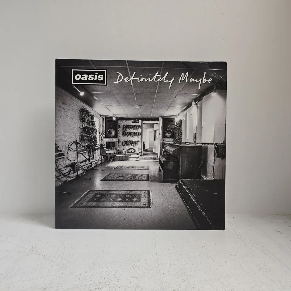 OASIS DEFINITELY MAYBE VINYL