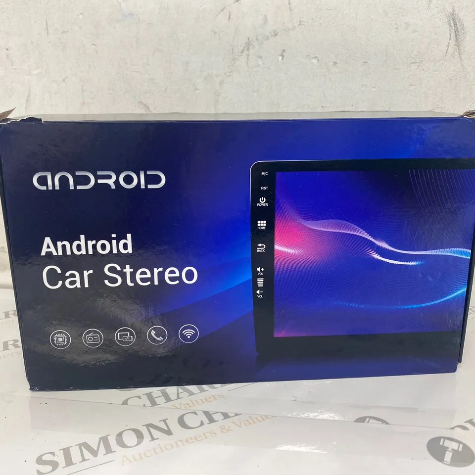 BOXED ANDROID CAR STEREO