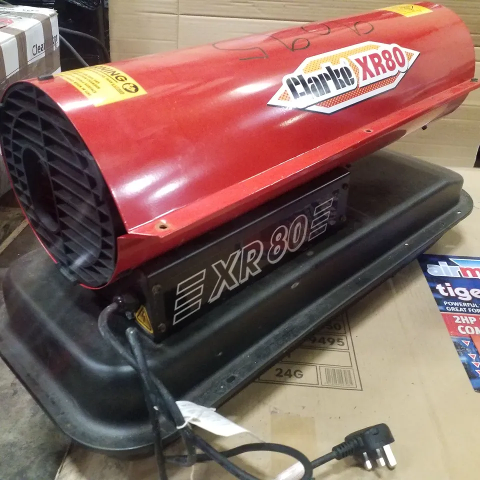 CLARKE XR80 20.5KW DIESEL INDUSTRIAL SPACE HEATER