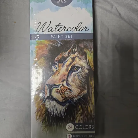 MOZART WATERCOLOR PAINT SET – 24 COLORS, BRUSH INCLUDED APPROXIMATELY 10 PCS